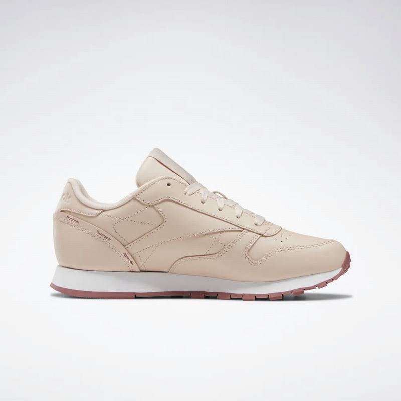 Reebok Classic Leather Tenisky Damske - Ruzove/Ruzove UJ4677HR